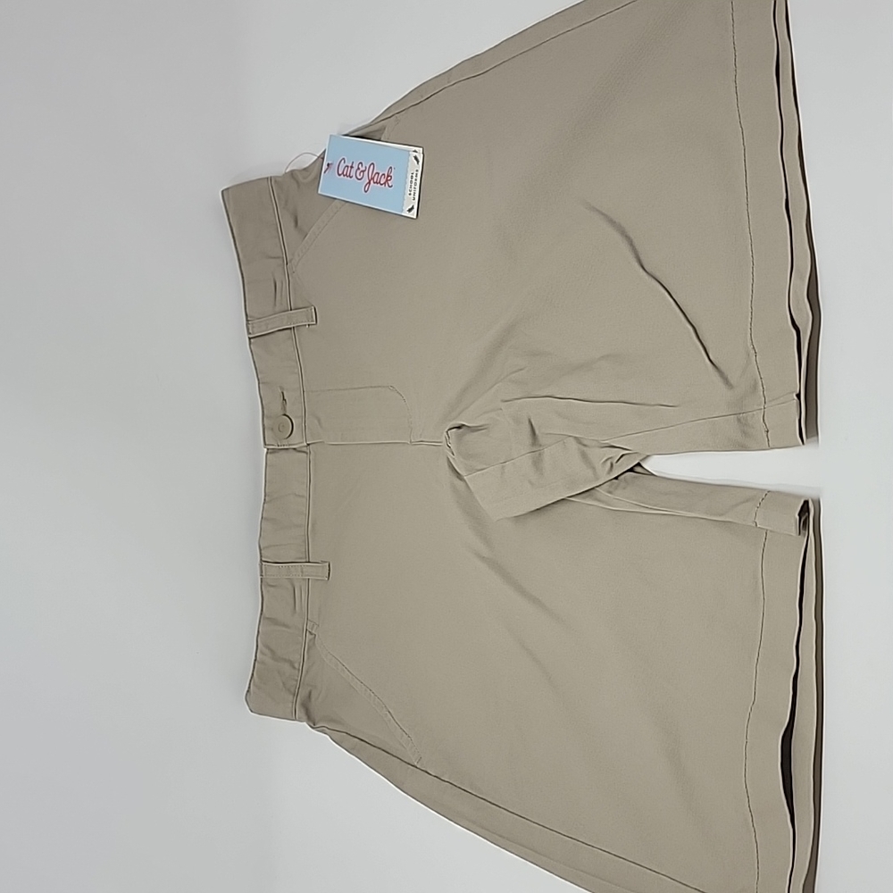 Cat & Jack 12 Husky Boys Khaki Shorts